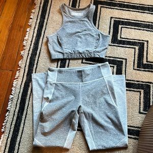 Outdoor Voices workout set